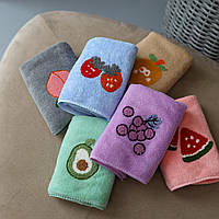 Набір кухонних рушників Фрукти (мікрофібра) 6шт. 35x75 см.