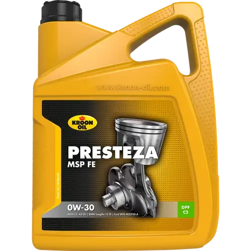 Kroon Oil Presteza MSP FE 0W-30 5L Олива моторна