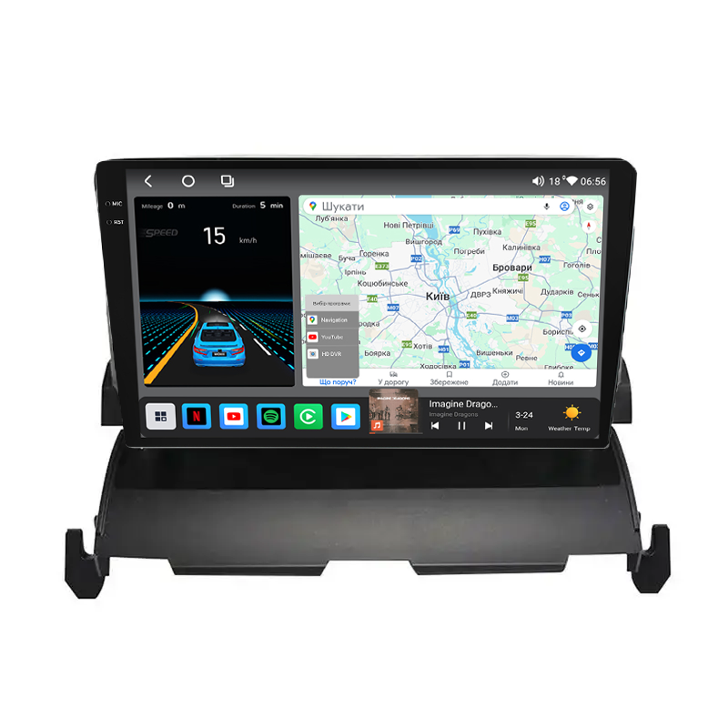 Штатна магнітола Mekede M6 Plus Dodge Journey (2009-2012) CarPlay QleD