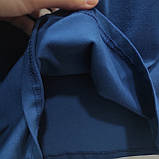 Чоловіча синя футболка однотонна Туреччина, фото 5