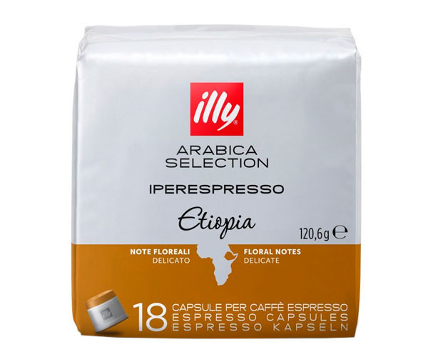 Кава в капсулах Illy IperEspresso Arabica Selection Ethiopia, 18 шт.