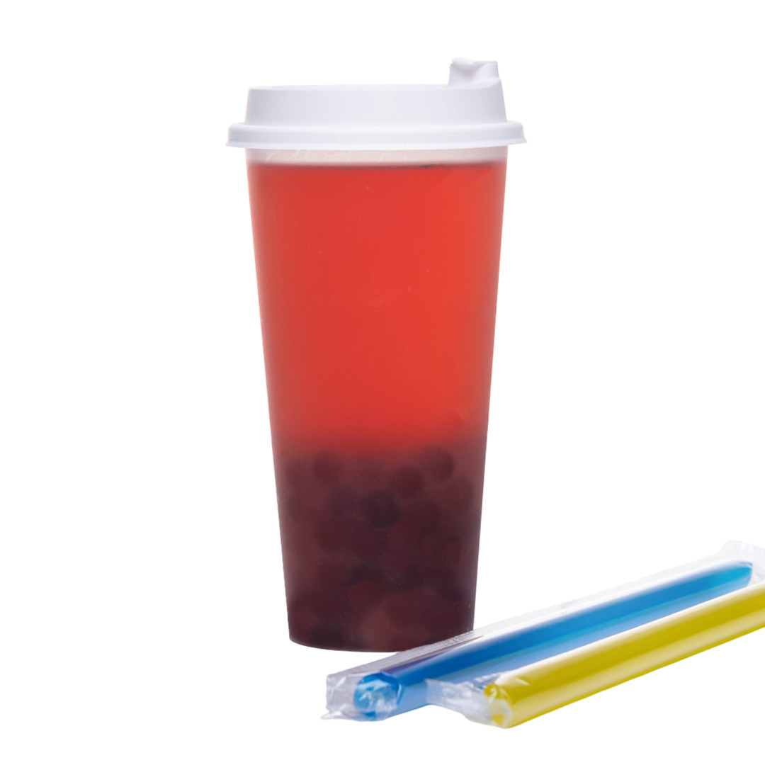 Напій Bubble Tea Bon Classic Порічка з кульками карамель 475 мл