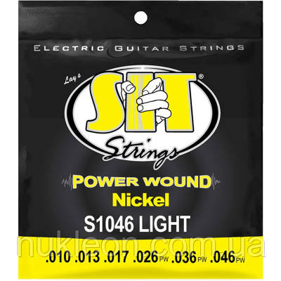 Популярний! Струни для гітари SIT Strings S1046 (10-46) (226914) - Краща якість тільки на Nukleon.com.ua
