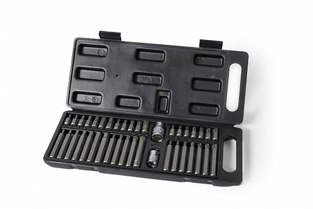 Набір біт 40ед HEX,TORX,SPLINE Міол 58-541, фото 2