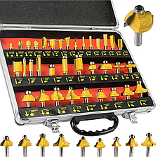 Набір фрез для дерева AL-FA ALRBS35-8, 35 ел.