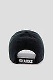 Кепка 47 Brand NHL SAN JOSE SHARKS чорний, сірий Унісекс OSFA, фото 2