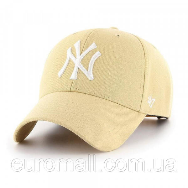 Кепка 47 Brand NY YANKEES золотий Унісекс OSFA, фото 1