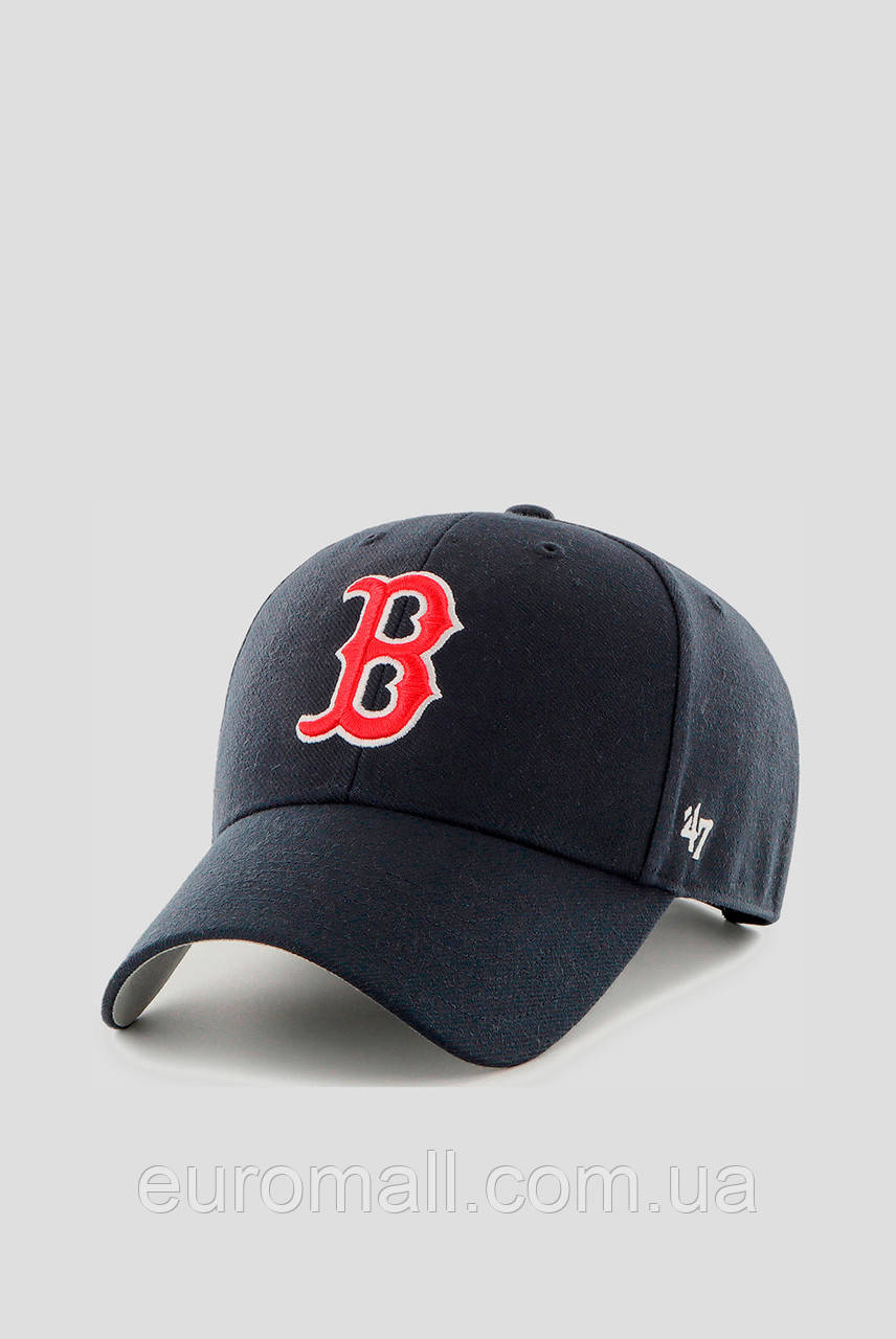 Кепка 47 Brand RED SOX SURE SHOT SNAPBACK темно-синій, сірий Унісекс OSFA, фото 1