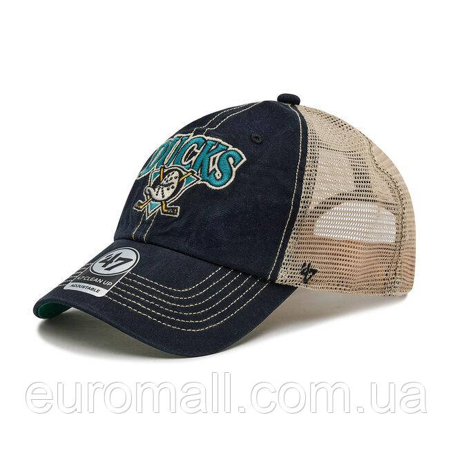 Кепка-тракер 47 Brand ANAHEIM DUCKS TUSCALOOSA чорний, бежевий Унісекс OSFA, фото 1