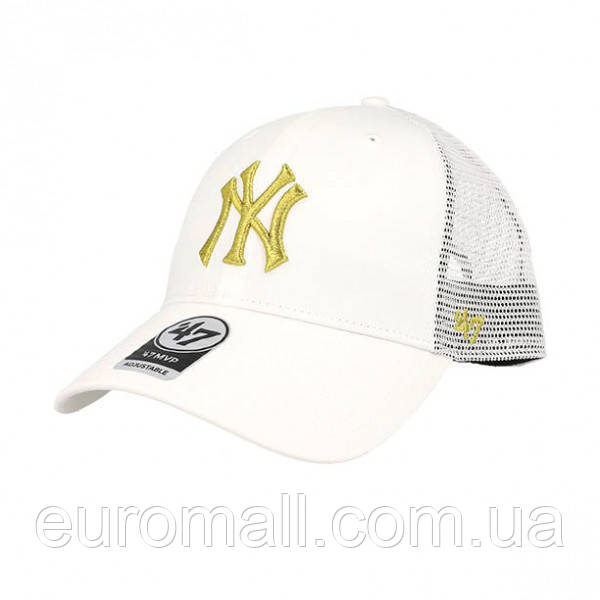 Кепка-тракер 47 Brand NY YANKEES білий Унісекс OSFA, фото 1