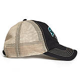 Кепка-тракер 47 Brand SAN JOSE SHARKS чорний, пісочний, зелений Унісекс OSFA, фото 2