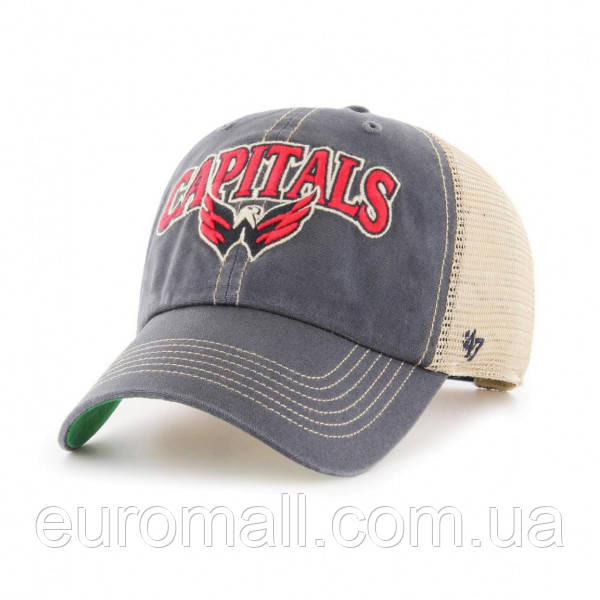 Кепка-тракер 47 Brand WASHINGTON CAPITALS синій, пісочний, зелений Унісекс OSFA, фото 1