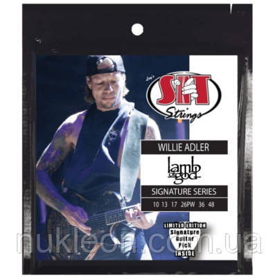 Популярний! Струни для гітари SIT Strings SS-S1048WA Will Adler Signature Series Power Wound Electric (10-48) (236729) - Краща