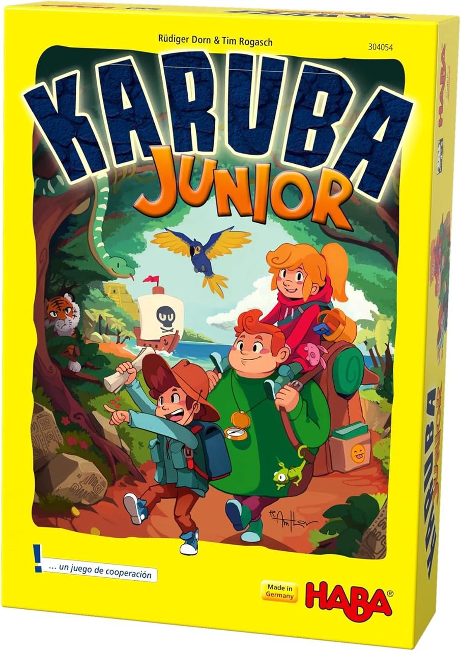 Уцінка! Пошкоджена коробка. Настільна гра Haba Karuba Junior, 4+