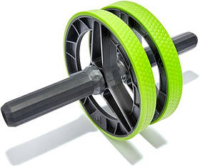 Ролик для пресу Adidas Performance Ab Wheel чорний, салатовий Уні OFSM