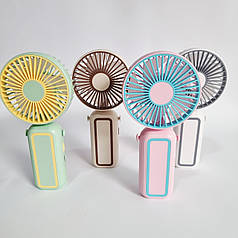 Портативний ручний вентилятор на акумуляторі AL-4, 16 см