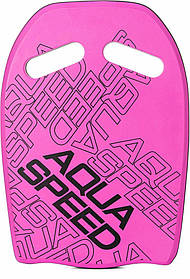 Дошка для плавання Aqua Speed WAVE KICKBOARD 3980 рожевий Унісекс 43x28x3,6cм