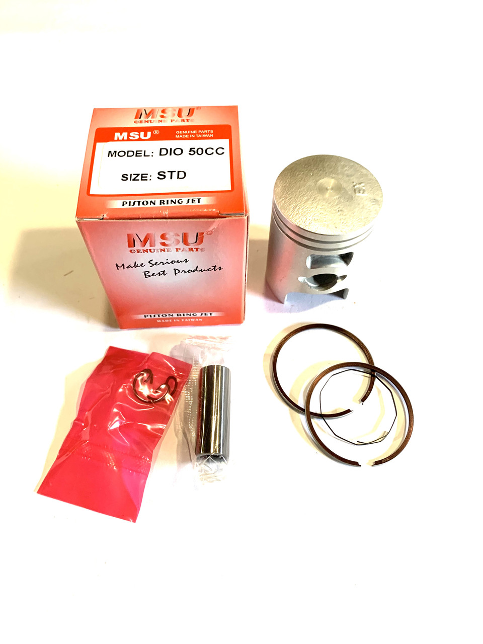 Поршень у зборі Dio 18, 27 MSU Тайвань, фото 1