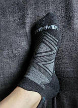 Спортивні короткі шкарпетки Grey Prep Arer (38-42) Merino тонкі, фото 3