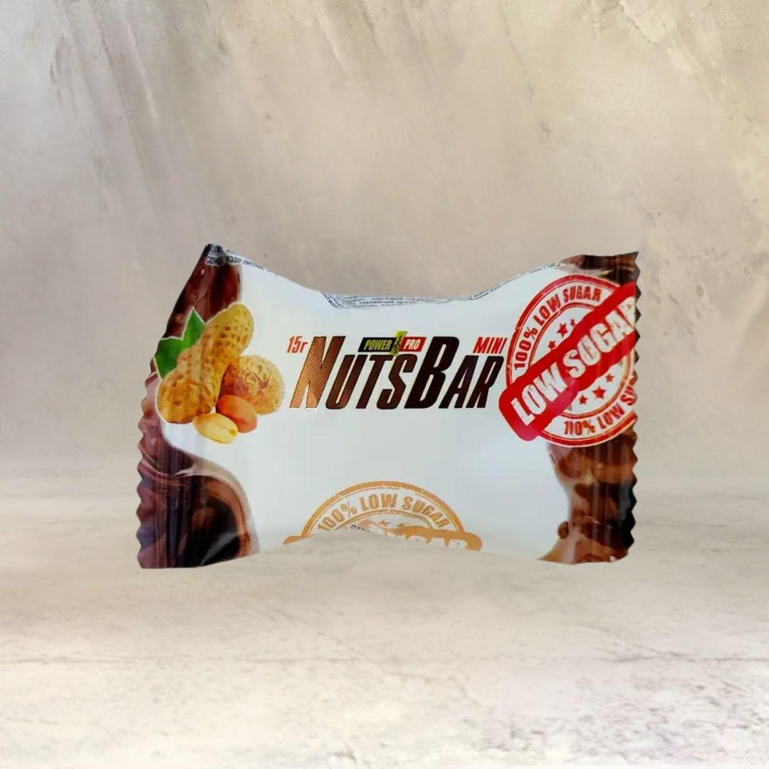 Протеїновий батончик Power Pro - Nuts Bar MINI NEW без цукру 15 г