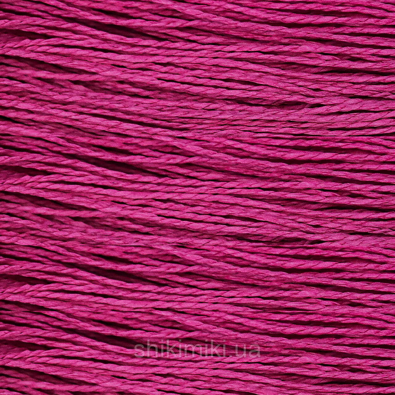Пряжа Raffia кручена, колір Малиновий, фото 1