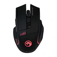 Бездротова безшумна комп'ютерна миша Marvo M720W 6colors-LED 8 кнопок Fast Key 4800 dpi Black