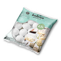 Плаваючі свічки білі 20 шт (пл20-090)