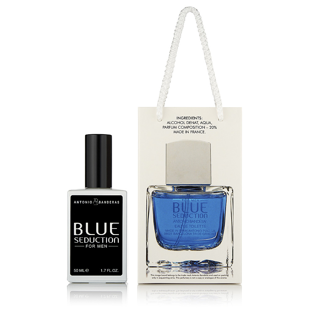 Antonio Banderas Blue Seduction for Men 50 мл у подарунковій упаковці (9055H)