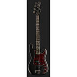 Бас-гітара Harley Benton PJ-4 SBK Deluxe Series, фото 7