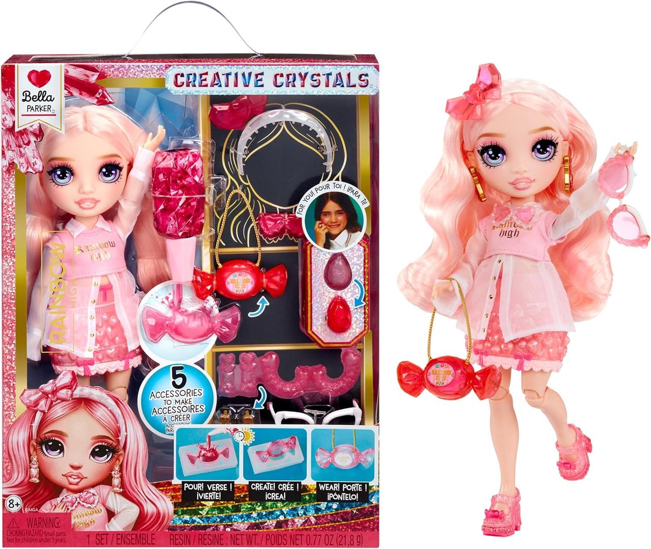 Лялька Рейнбоу Хай Белла Rainbow High Creative Crystals Bella