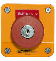 XAL-J184 Пост одномісний "Аварійний Стоп"