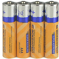 Батарейка калюжна AАА.LR03.SP4 (shrink 4)