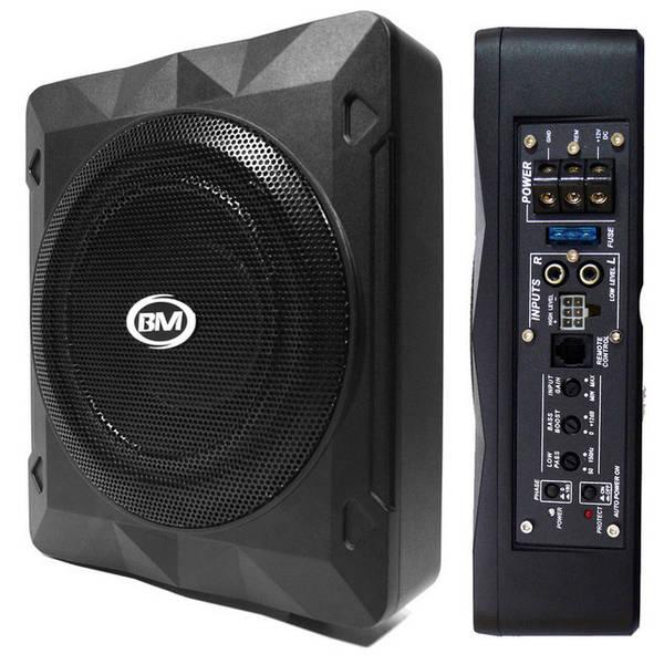 10" Активний Сабвуфер BM-T10/Плоский, під сидіння