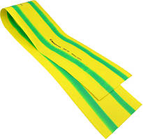 Термоусаджувальна трубка 80,0/40,0 шт.(1м) жовто-зелена