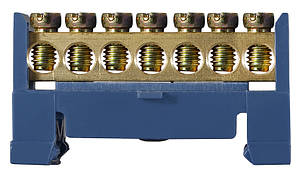 Шини нульові з ізолятором на DIN-рейку серій ВС-4А і ВС-5хх