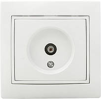 Розетка TV   РВtvсб-1-Fl-W (біла)