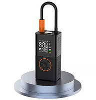 Компактний акумуляторний повітряний компресор Tyre Inflator JG-5641 портативний з цифровим дисплеєм