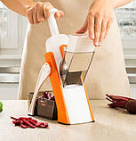 Ручний слайсер овочерізка Brava Spring Slicer для овочів і фруктів, фото 3