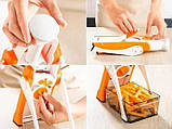 Ручний слайсер овочерізка Brava Spring Slicer для овочів і фруктів, фото 10