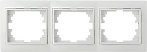 Рамка тримісна Pм-3-Fl-W (біла)
