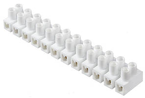 Клемна колодка  "тип Н" 2,5-4 мм2 / 3А біла