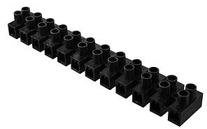 Клемна колодка  "тип Н" 16 мм2 / 30А чорна