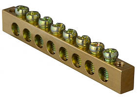 Нульова шина 8 отв. (6*9)