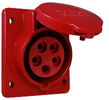 Розетка (гніздо) врізна ГВ 16А/5 3Р+N+РЕ (415)