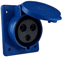Розетка (гніздо) врізна ГВ 32А/3 2Р+РЕ (423)