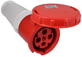 Розетка (гніздо) переносна ГП 63А/4 3Р+РЕ (234)