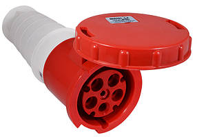 Розетка (гніздо) переносна ГП 63А/5 3Р+N+РЕ (235)