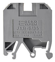 Клемник JXB 6/35 сірий