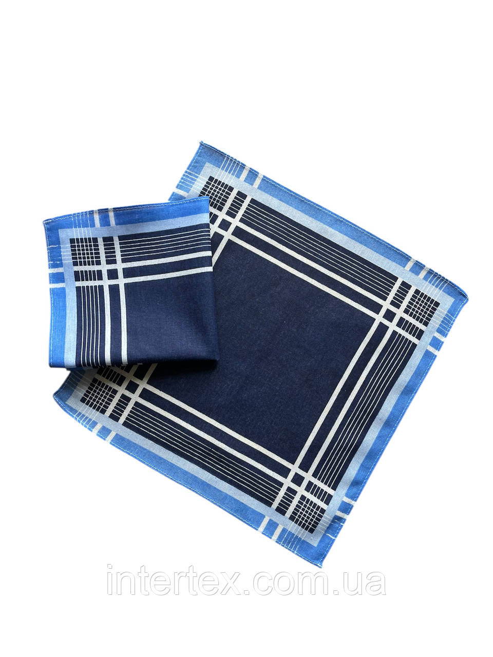 Чоловічий носовичок (ситець) 10 шт. Вид-6, фото 1