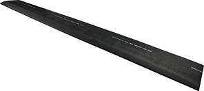 Термоусаджувальна трубка з клейовим шаром d 70мм чорна шт.(1м)